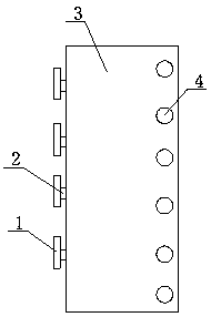 Cylindrical transport frame for transporting steel forms