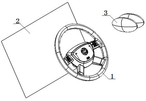 A method for creating visual area of ​​combined instrument display plane based on catia software