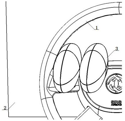 A method for creating visual area of ​​combined instrument display plane based on catia software