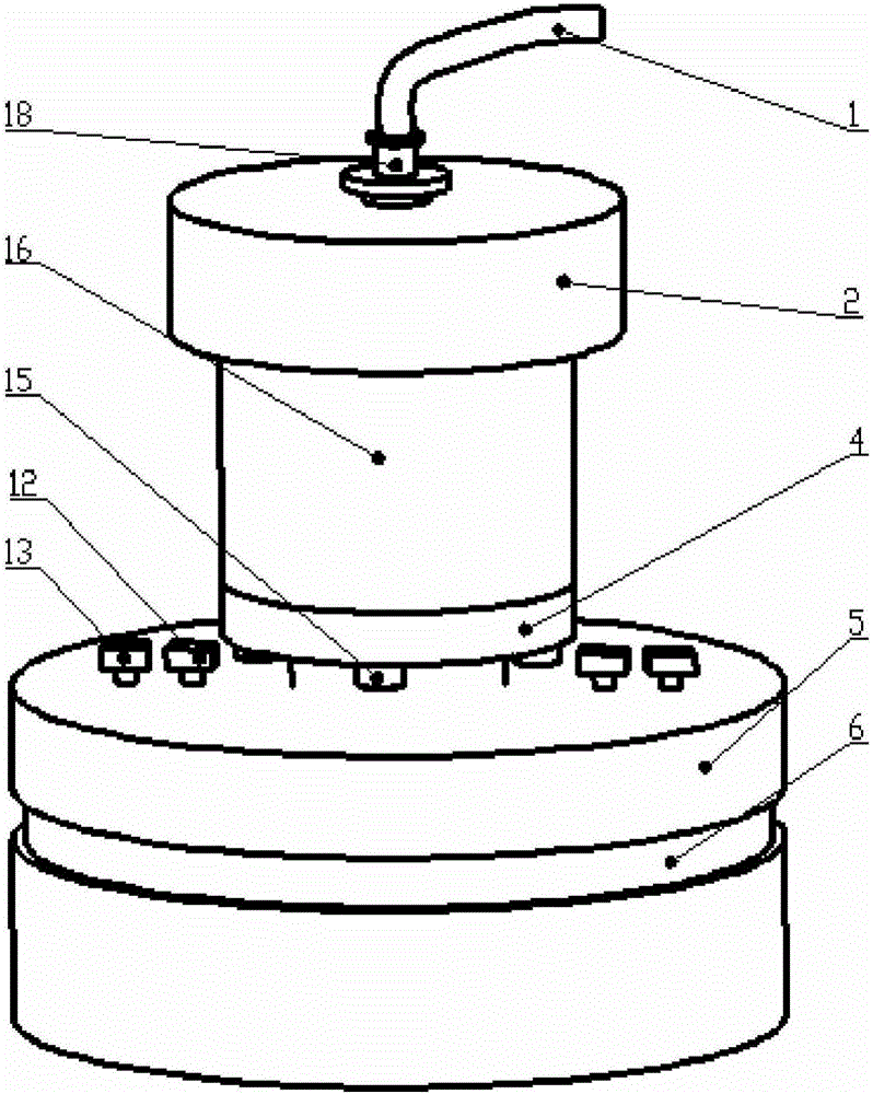 Multistage vacuum adsorption device for polishing of magnetorheological plane and machining method of multistage vacuum adsorption device