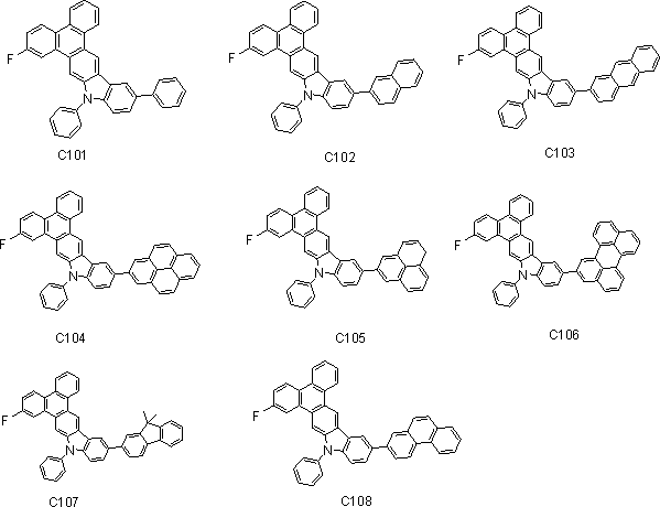 Organic electroluminescent material of large-pi conjugated system and preparation method and application thereof