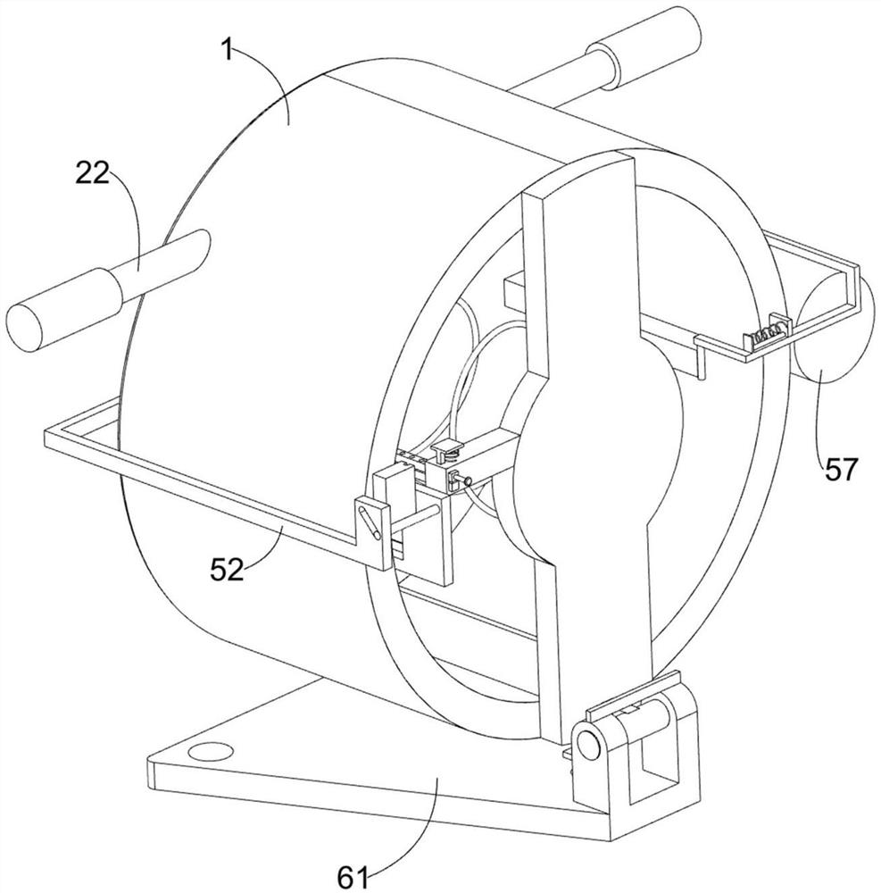 Vital capacity training device with protection function for respiratory medicine department