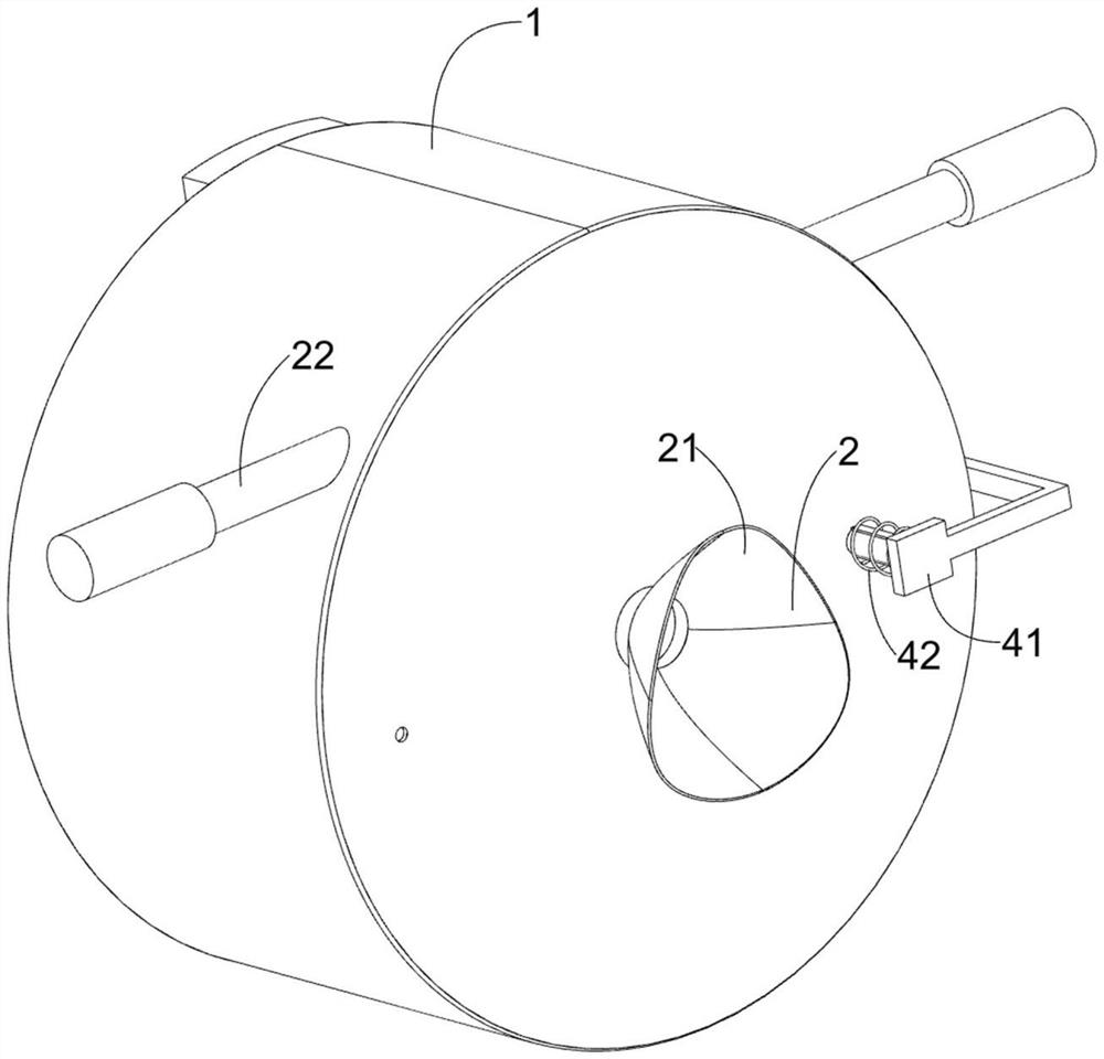 Vital capacity training device with protection function for respiratory medicine department