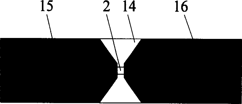 Small-sized broad band vertical depolarized omnidirectional antenna