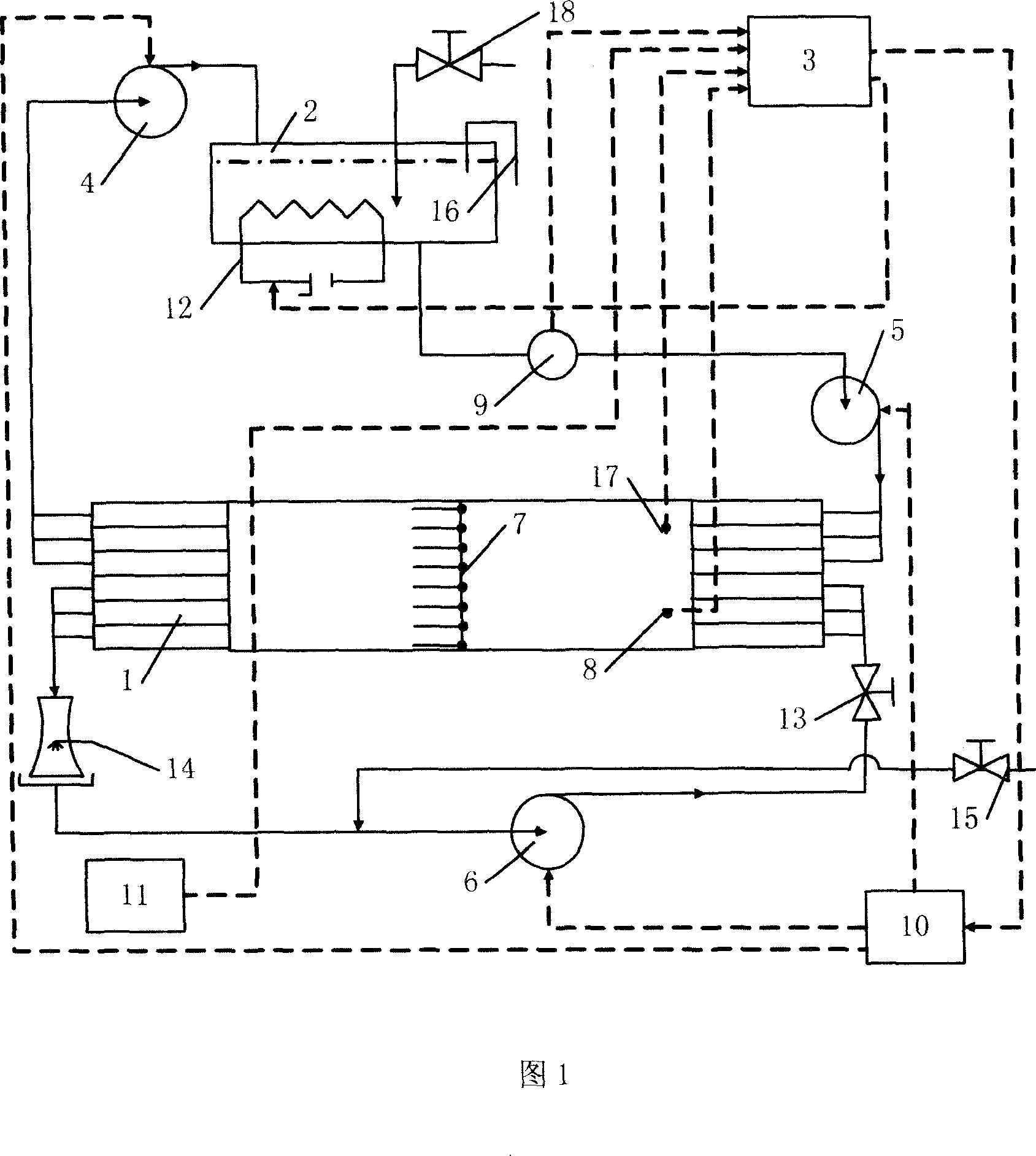 Sea thermocline imitation system for test of underwater delivery means