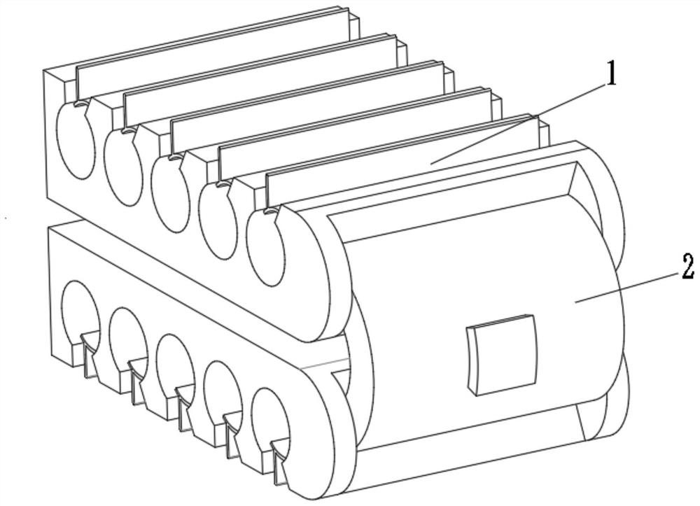 Top cover wire harness convenient to install