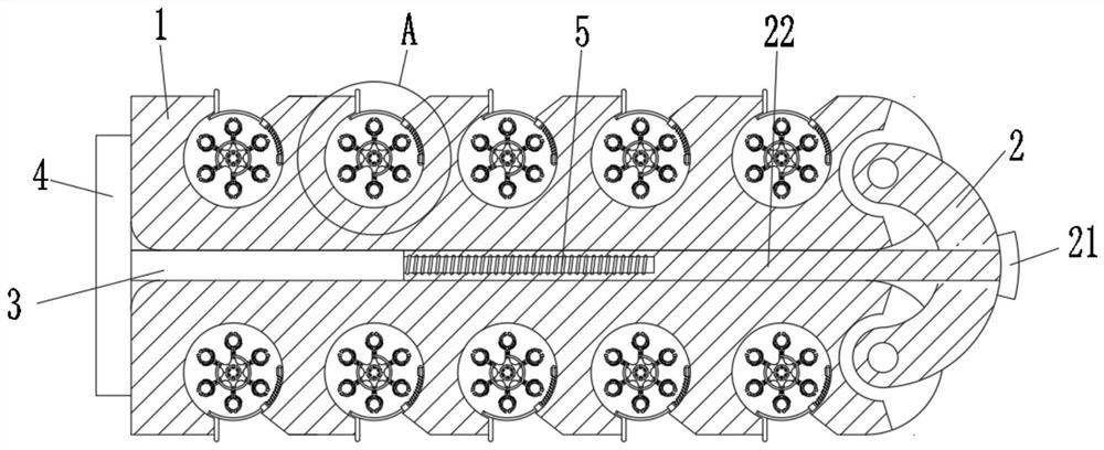 Top cover wire harness convenient to install