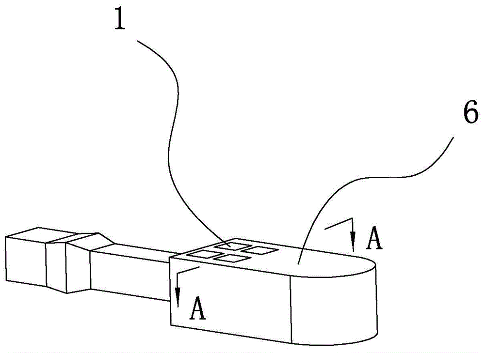 Wirelessly-integrated waterproof-button type ultrasonic detesting system