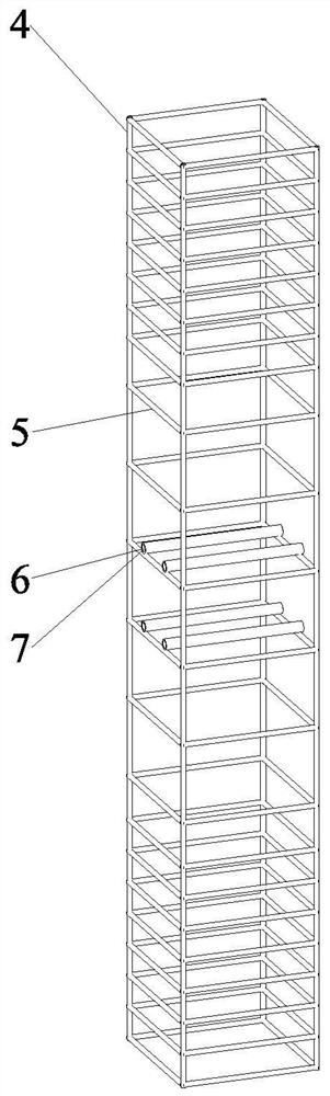 Fabricated concrete frame beam-column self-resetting friction joint connecting structure and assembling method