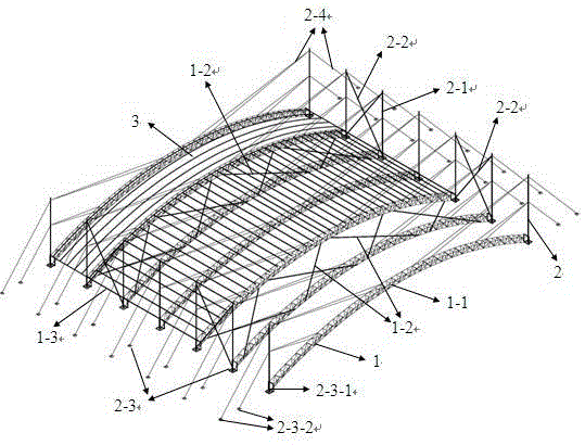 A steel truss arc shed for tunnel entrances in alpine permafrost