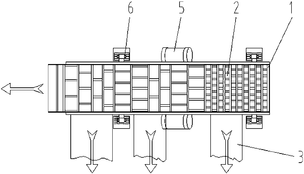 Vibration screening machine