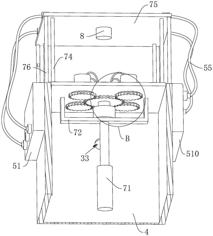 Cultivation device for rapid growth of forest seedlings