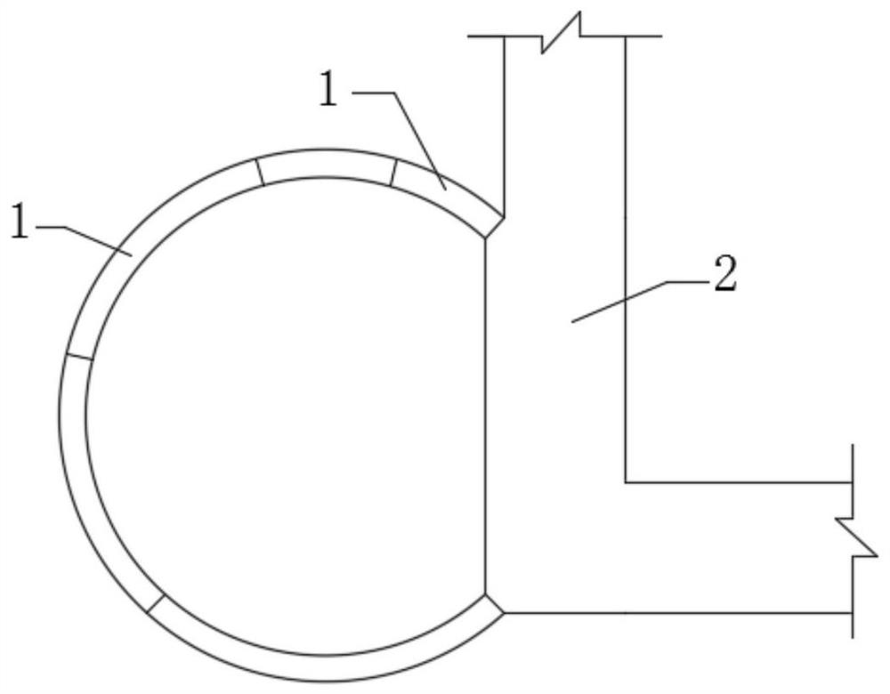 Steel bar surface type connecting joint adopting nodular cast iron member