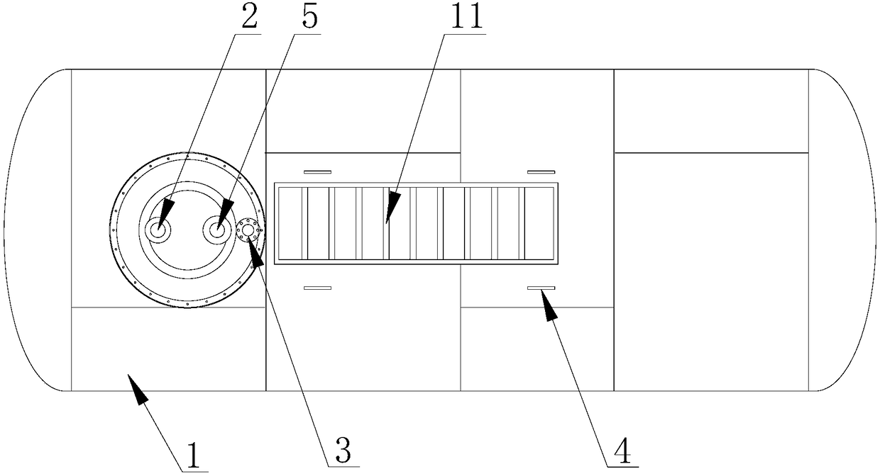 Intelligent monitoring leakage-proof oil storage tank