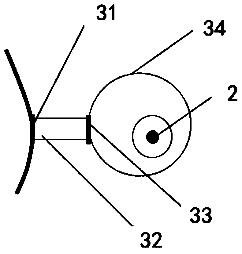 Vehicle blind area detection device, vehicle blind area detection method and vehicle