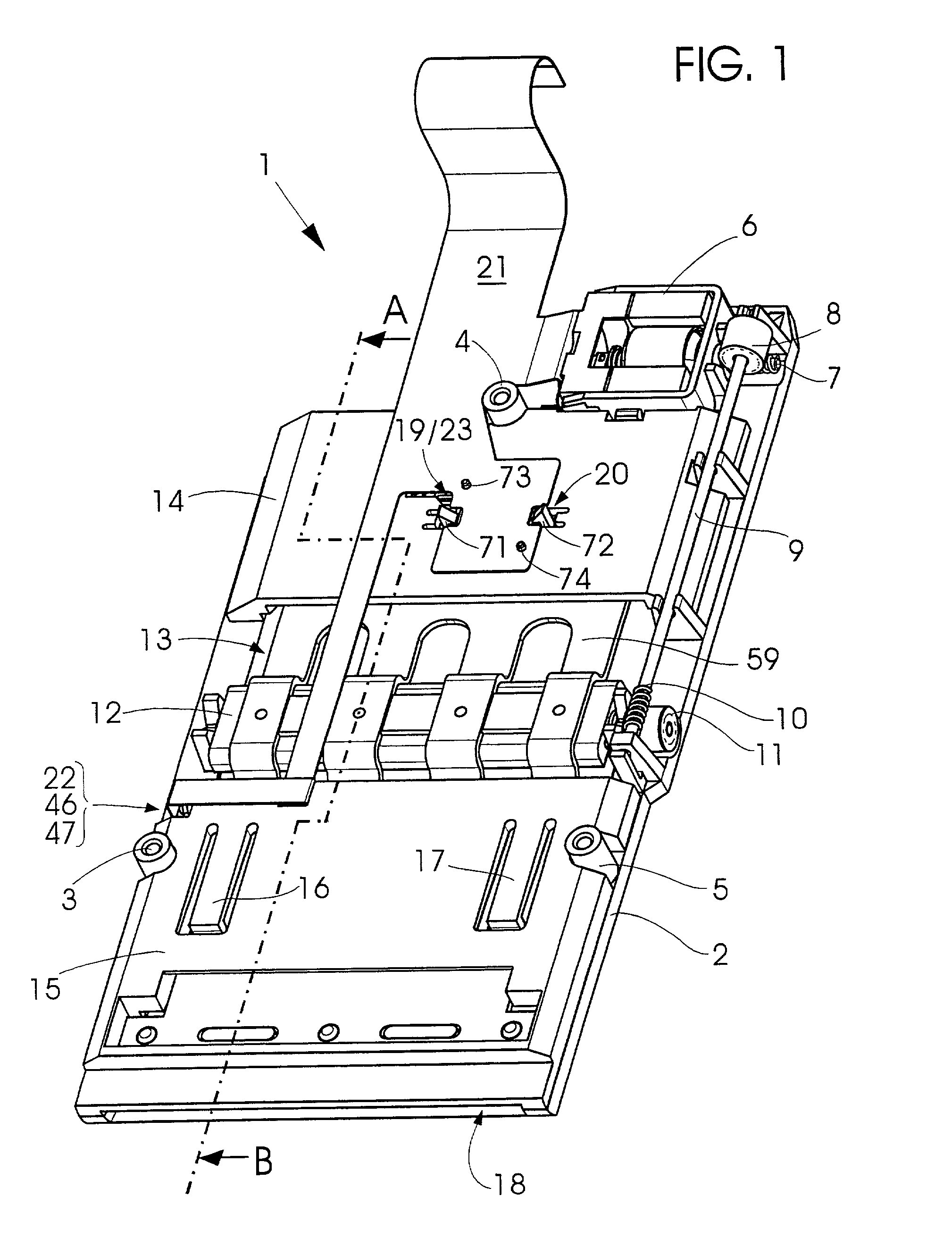 Data card unit