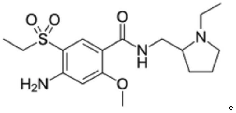 Amisulpride tablet and preparation method thereof