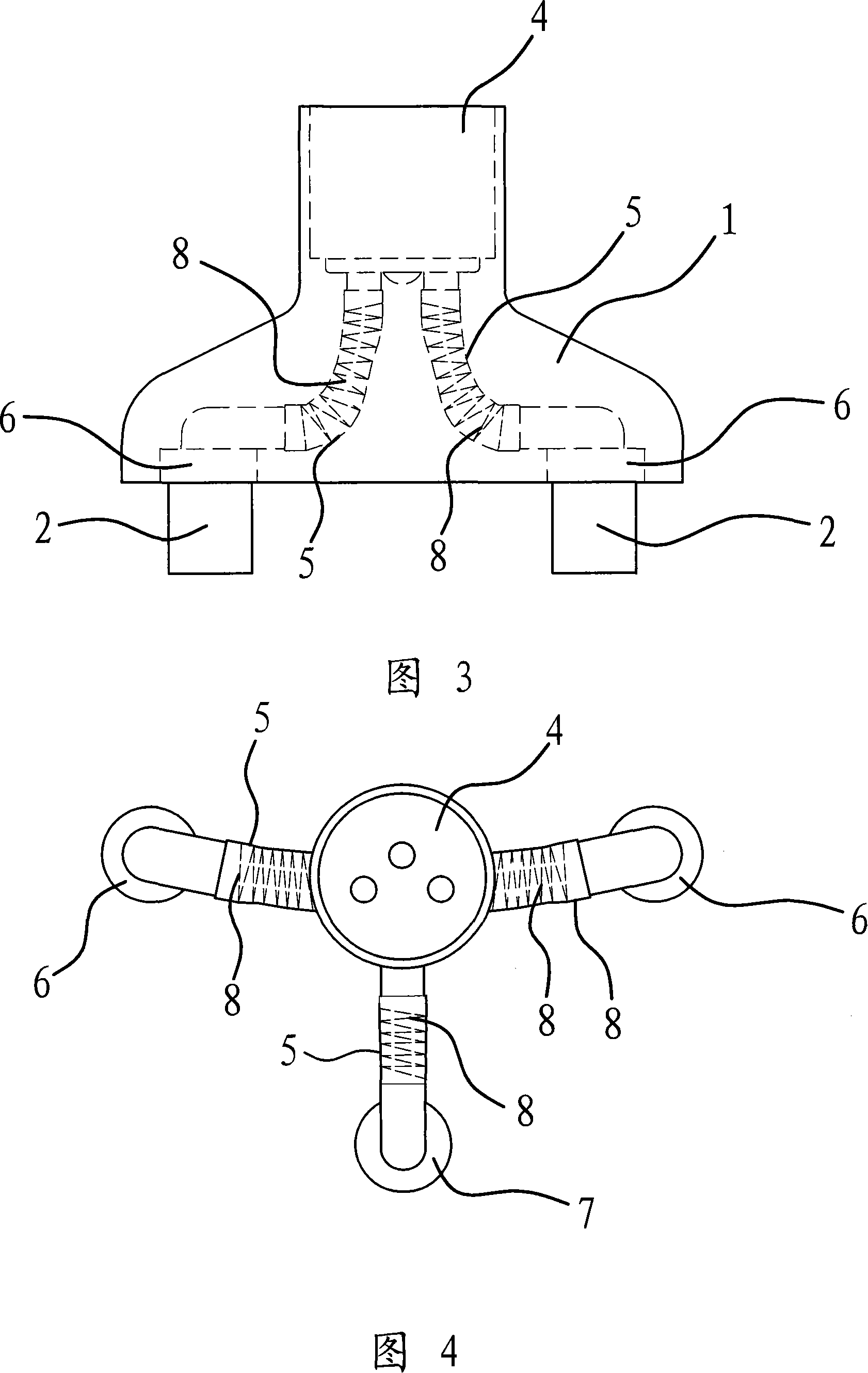 Method for manufacturing imitating jade tap and its product and mould