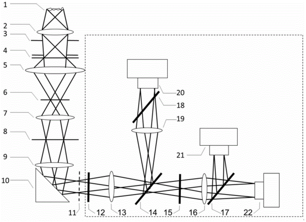 Multi-channel white light common-channel interference microscopic chromatography system