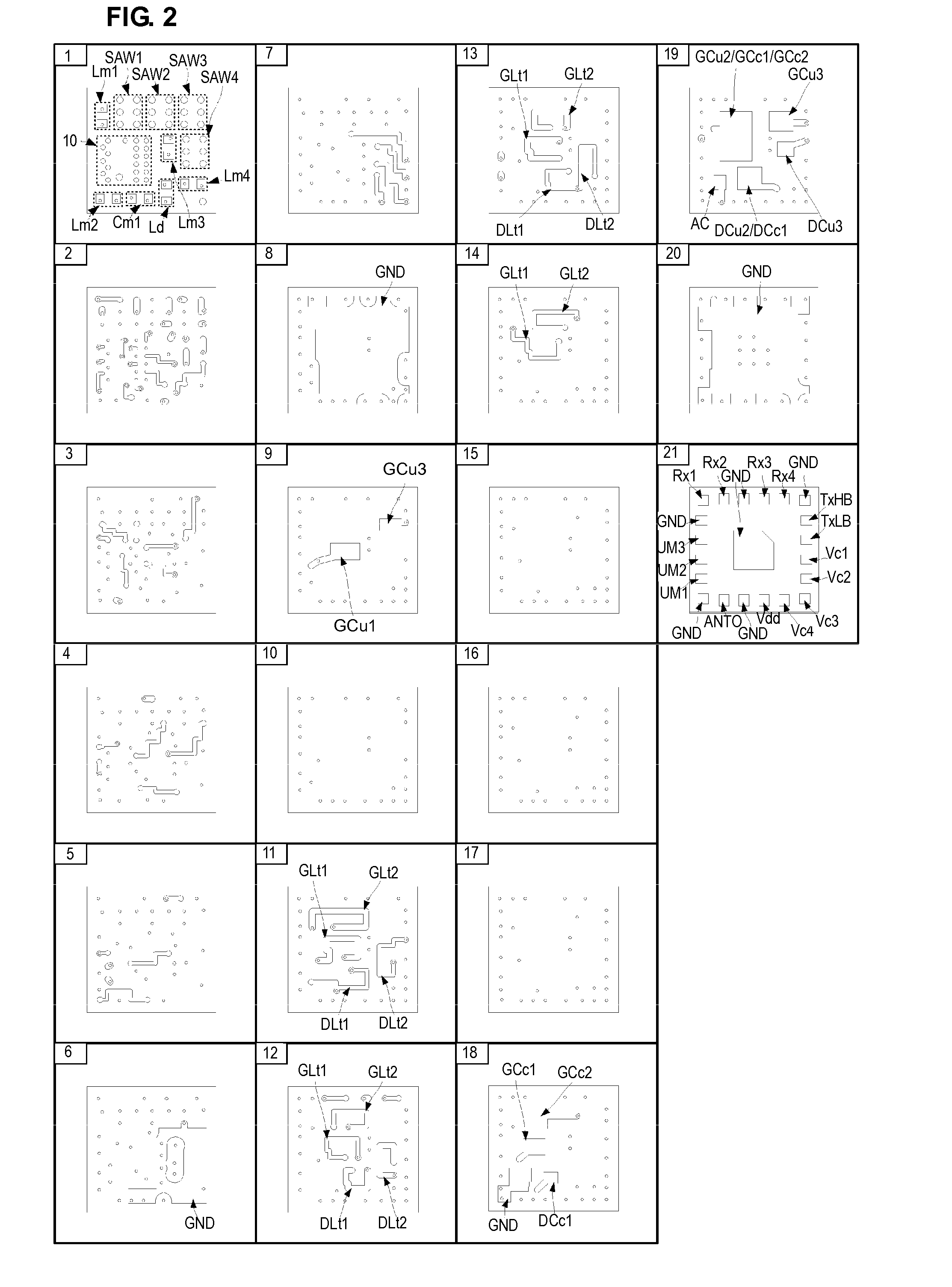 High-frequency switch module