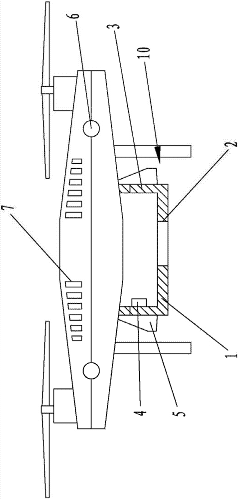 Method and flying drone to estimate the mortality rate of trees in sparse grassland