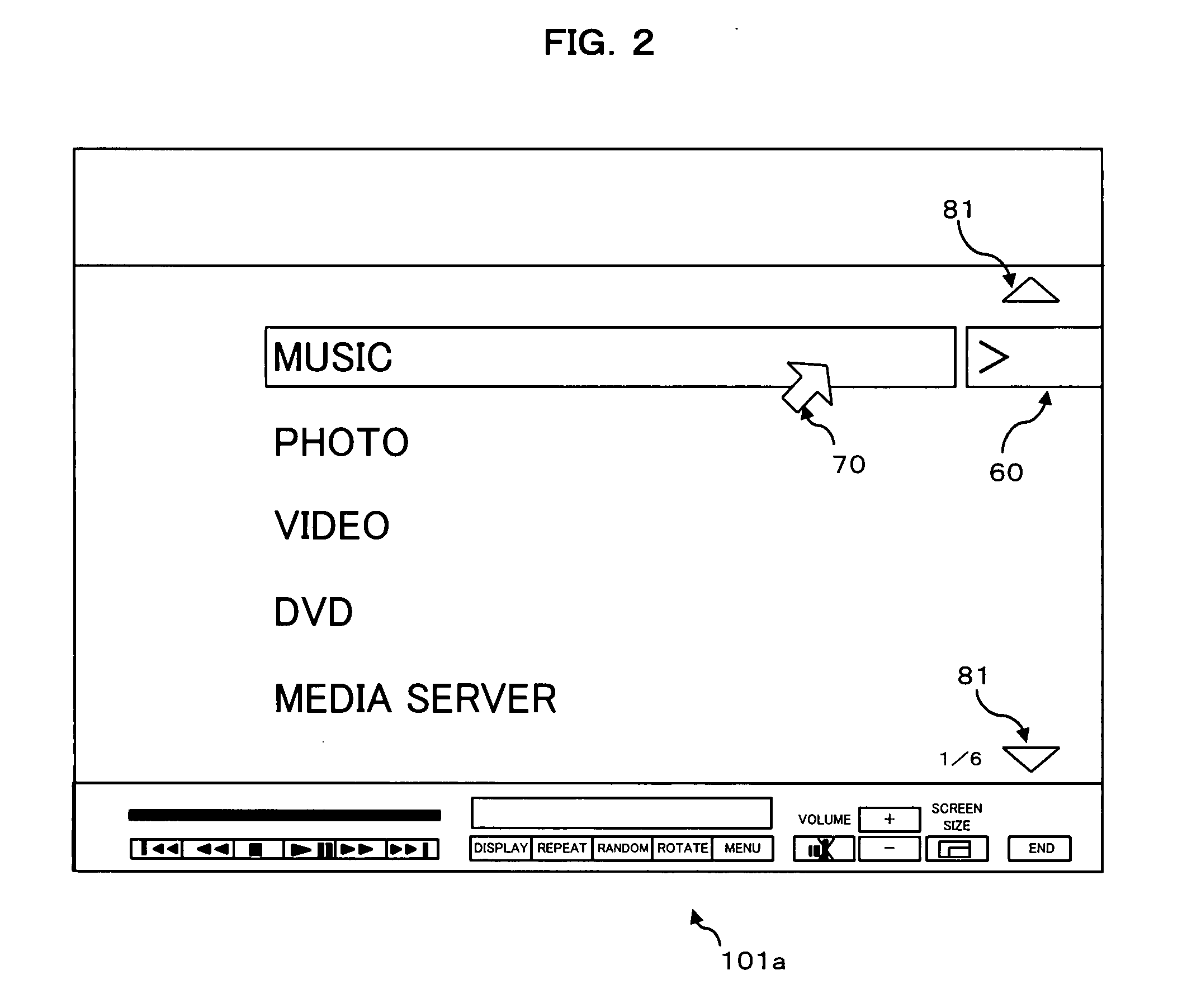 Operation screen generating method, display control apparatus, and computer-readable recording medium recording the same program