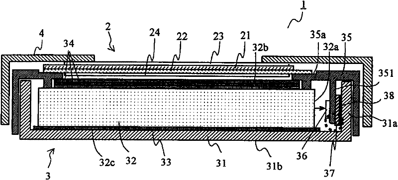 Backlight device and flat display device using same