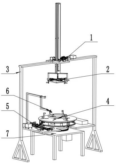 Grinding device for bearing ring of shield tunneling machine