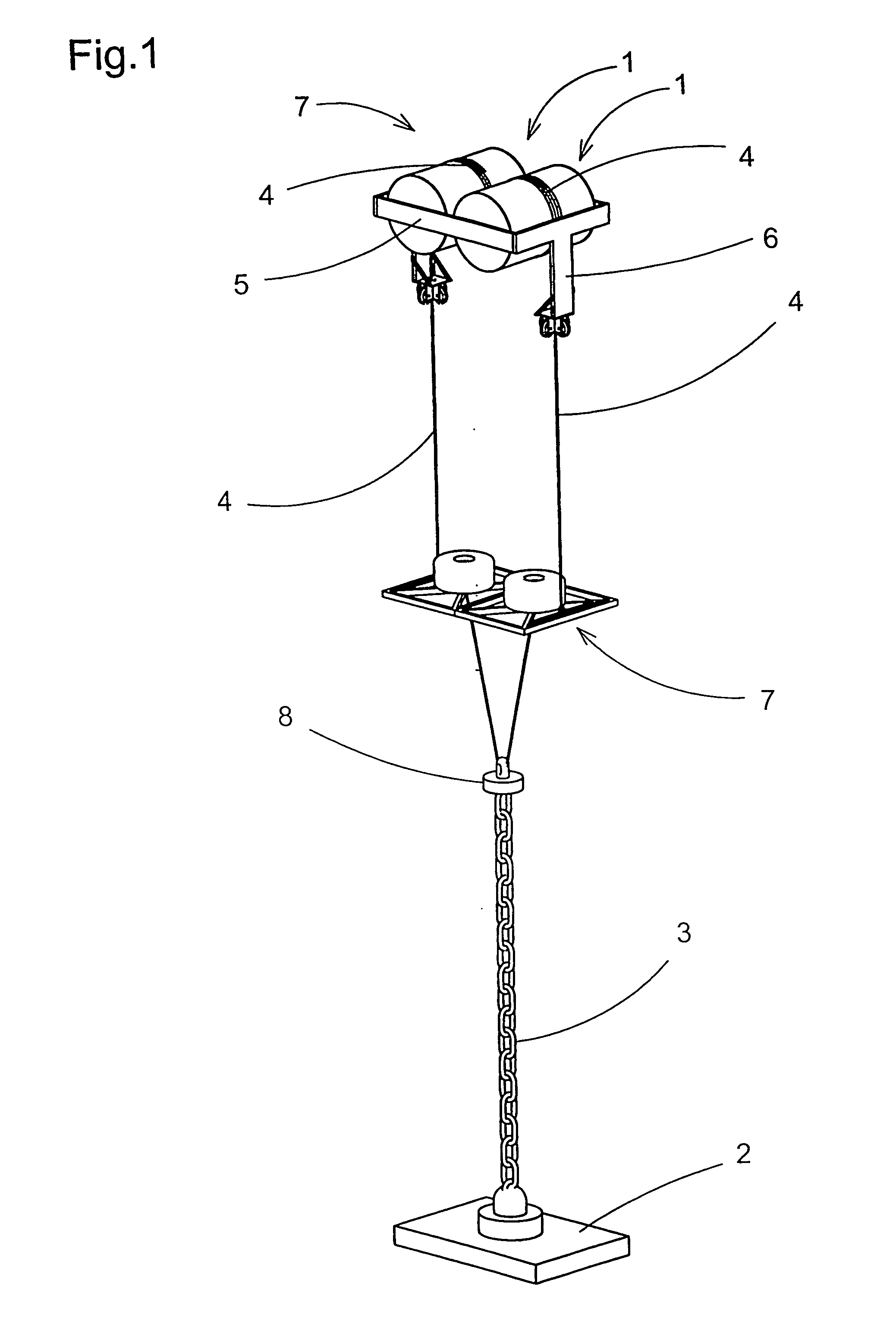 Energy generating system using sea waves