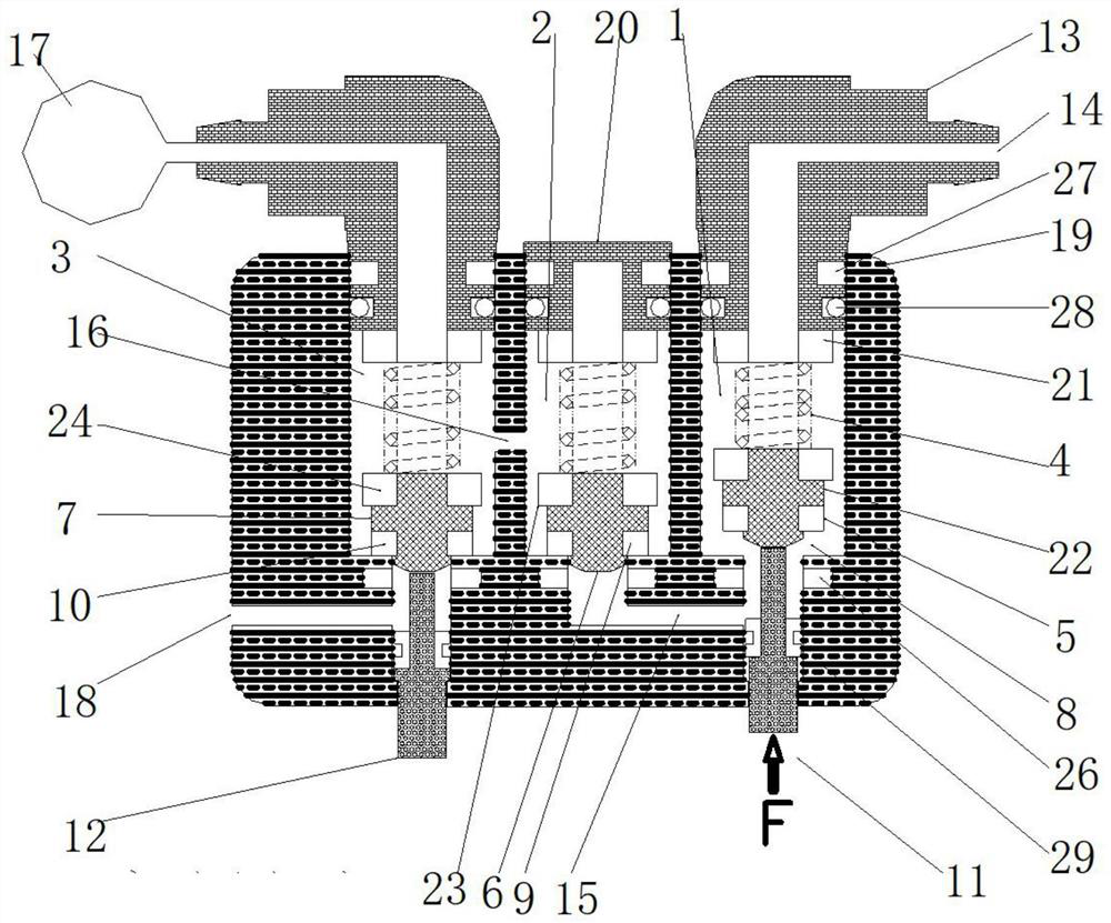 Magnetic control valve