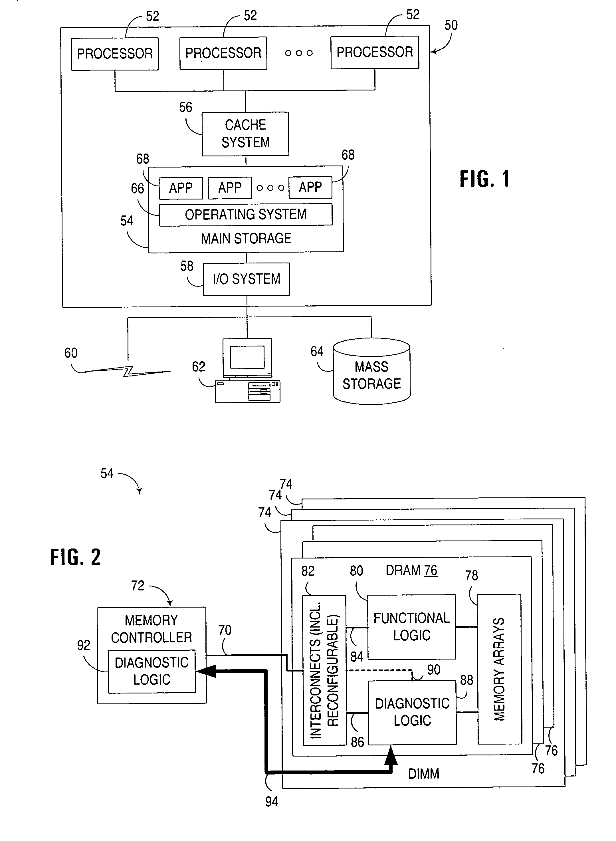 Diagnostic interface architecture for memory device