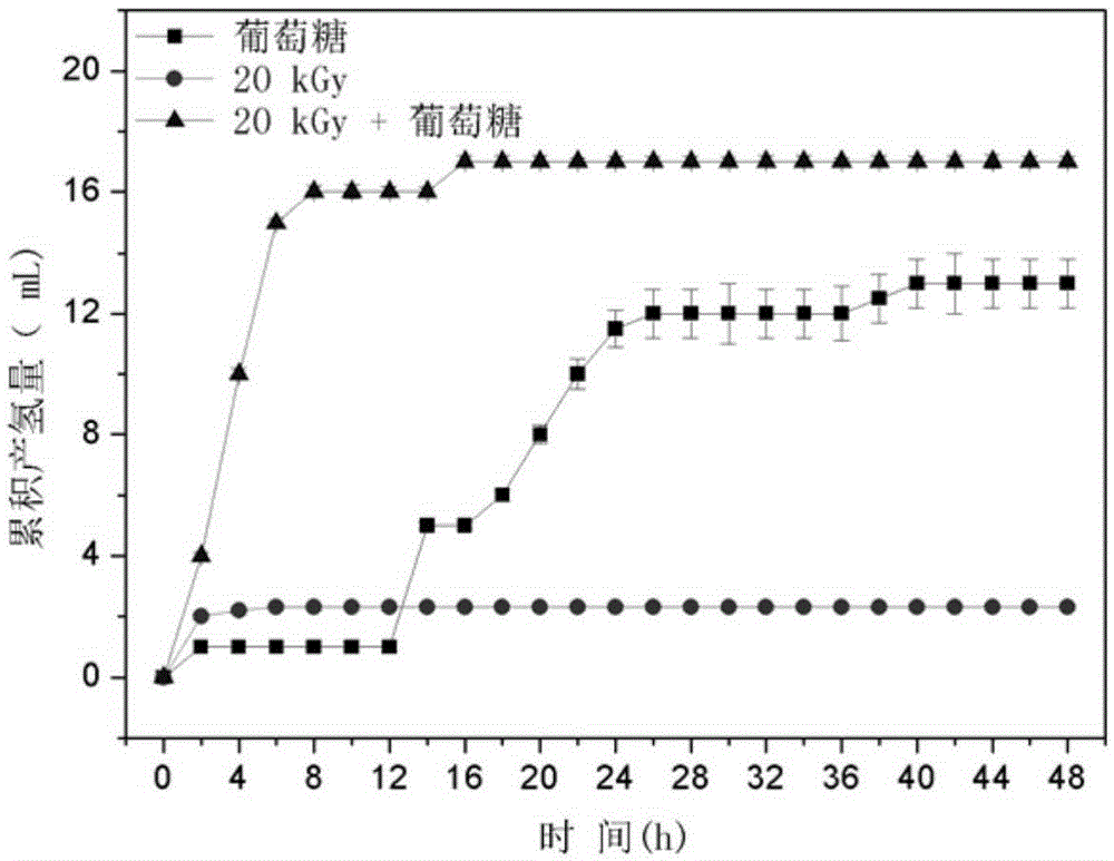 Disintegration method for excess sludge and application of disintegrated sludge in hydrogen production through fermentation