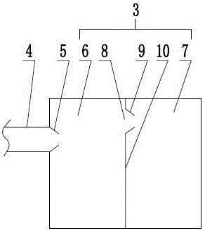 Drop net type fishing gear capable of realizing automatic fishing and fish, shrimp and crab collection in different regions