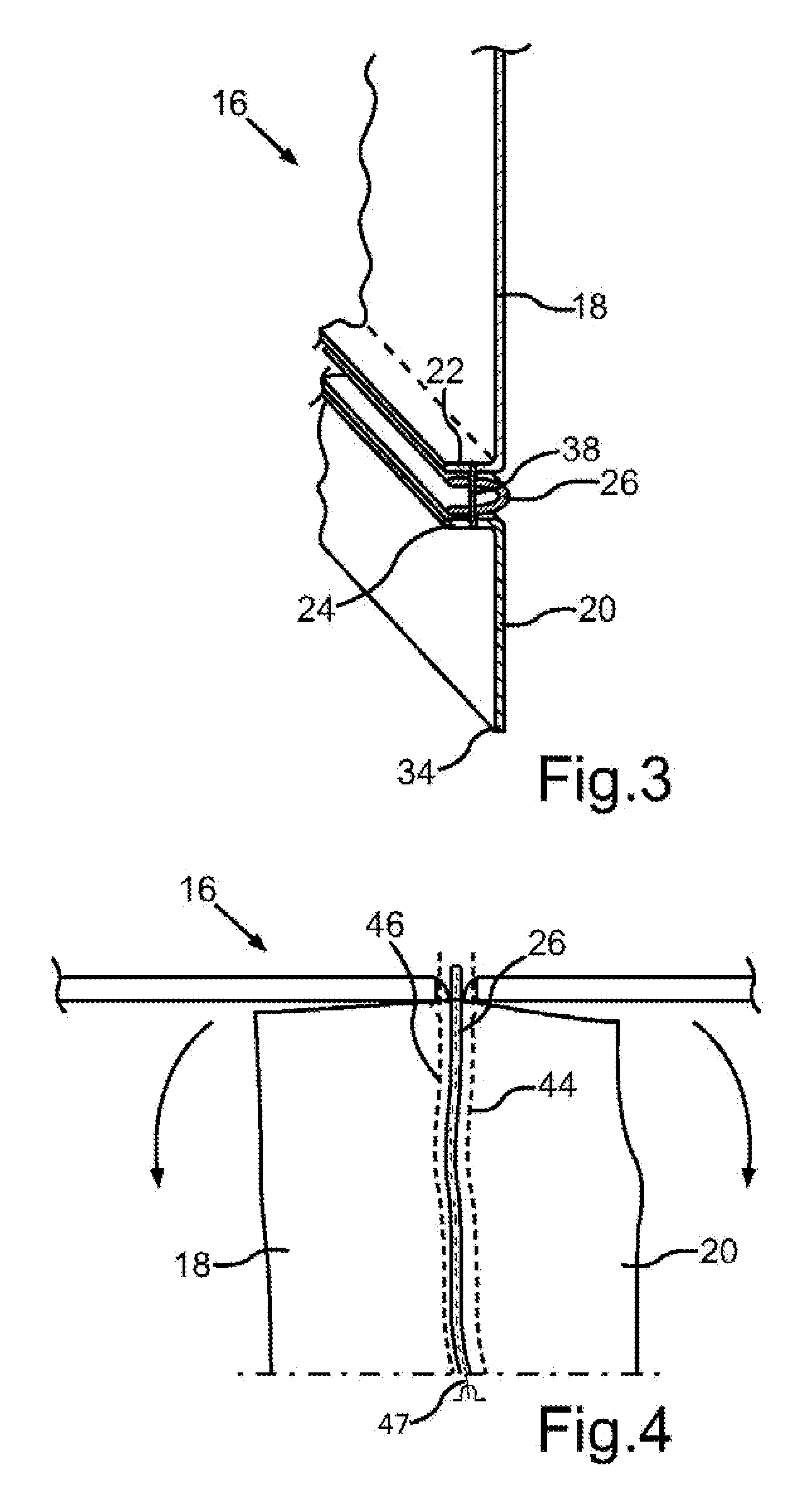 Steering wheel for a motor vehicle and process for producing a steering wheel