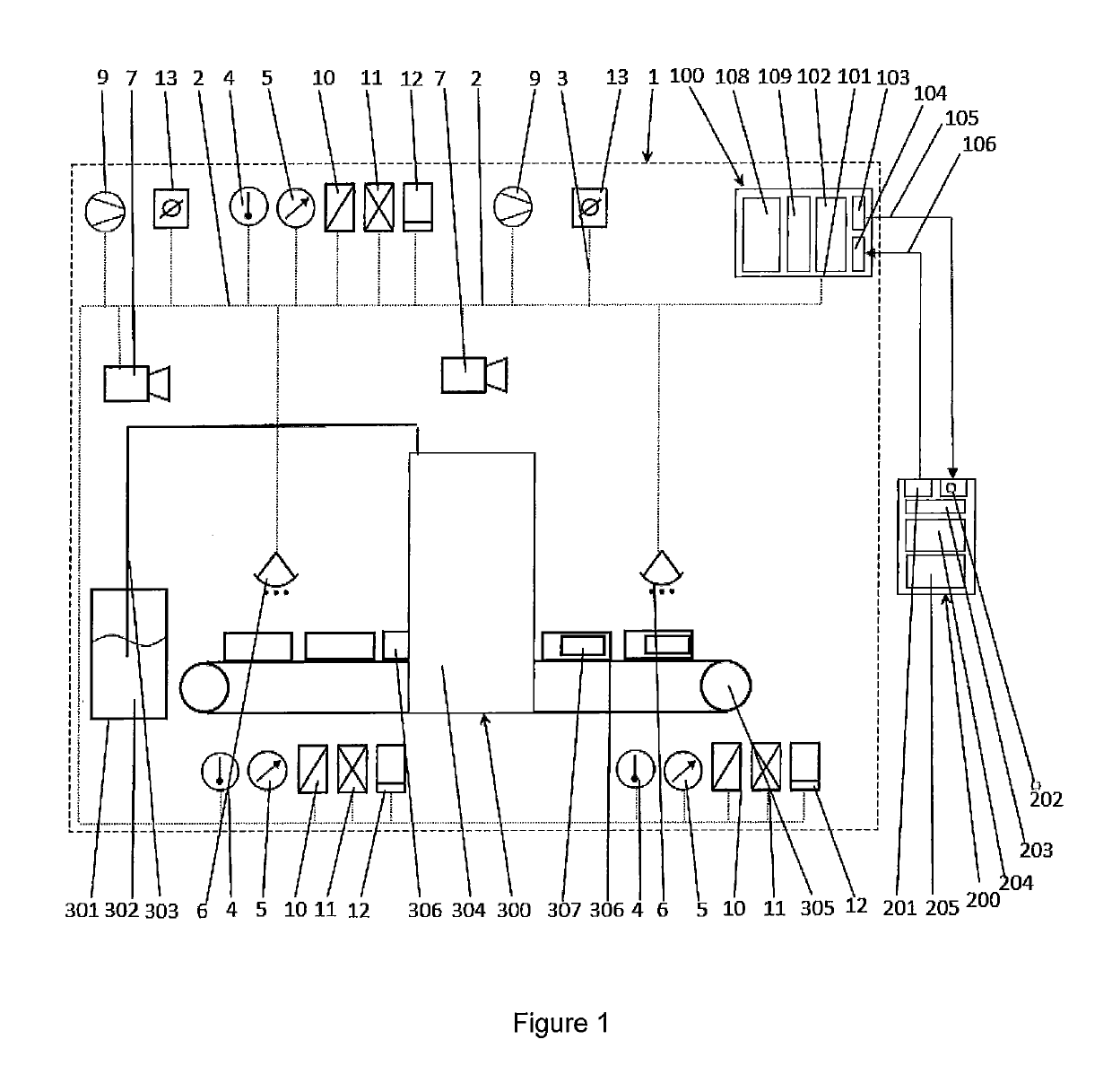 Method and device for monitoring a labeling process