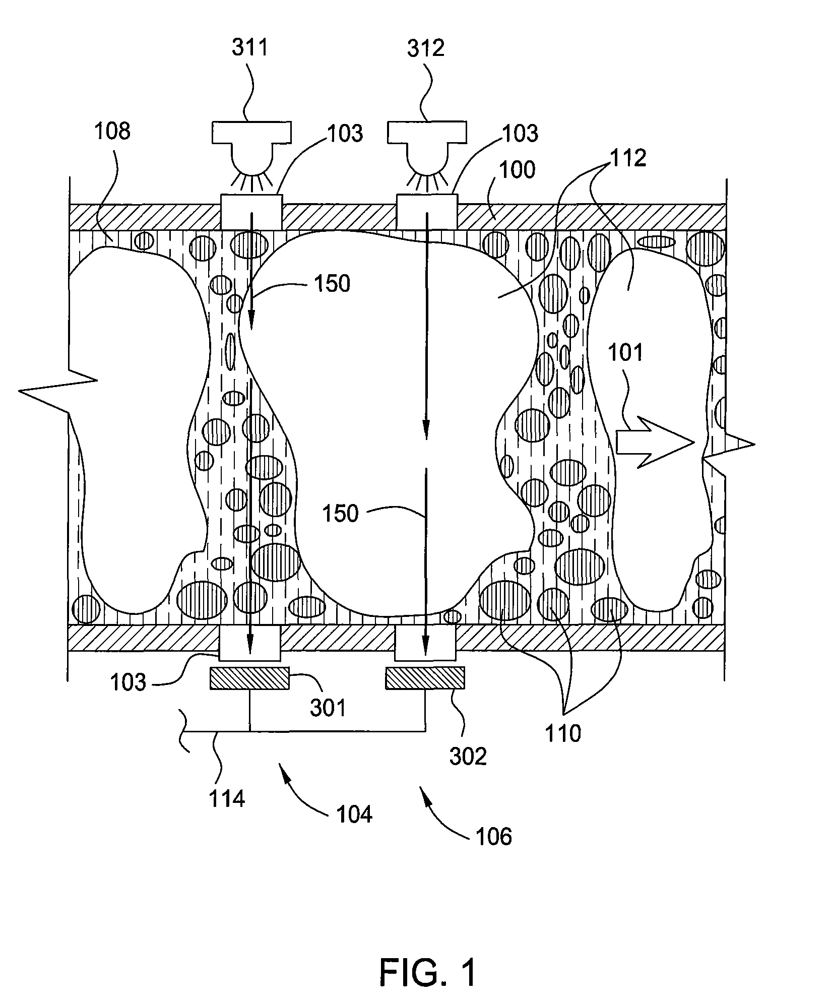 Optical multiphase flowmeter