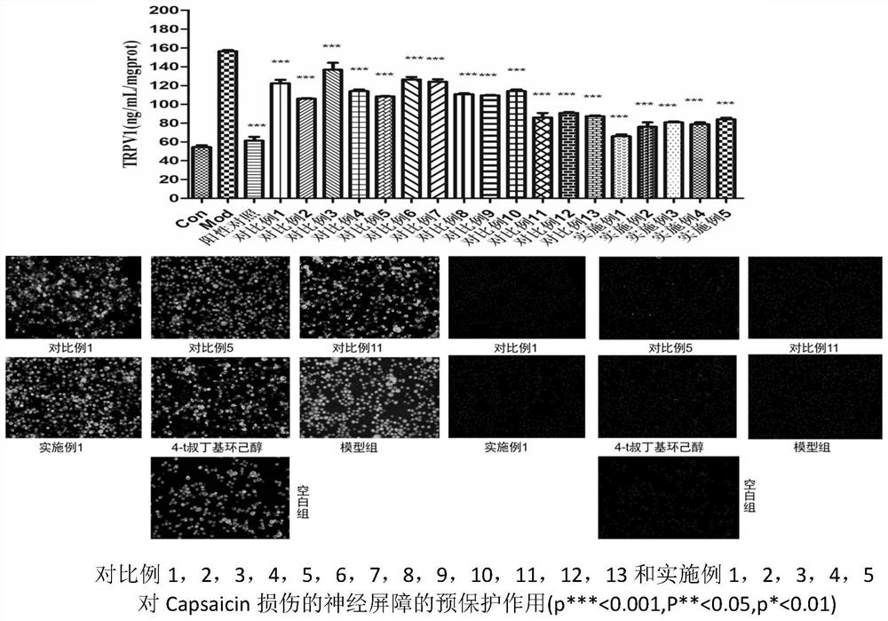 A polysaccharide composition inhibiting trpv1 pathway and its preparation method and application