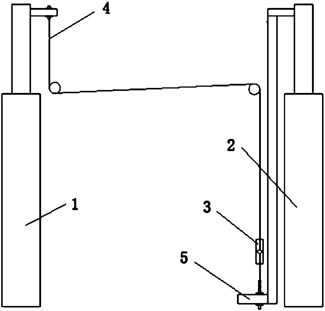 Double-hydraulic-oil-cylinder automatic synchronizing system