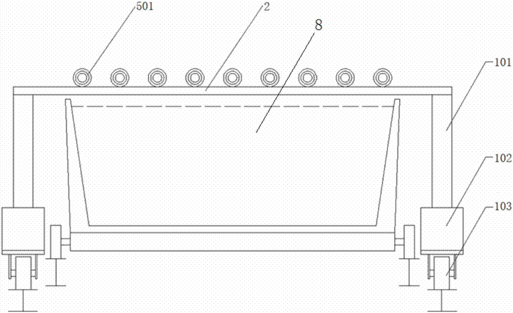 Multi-degree of freedom injection device for sintering and use method of same