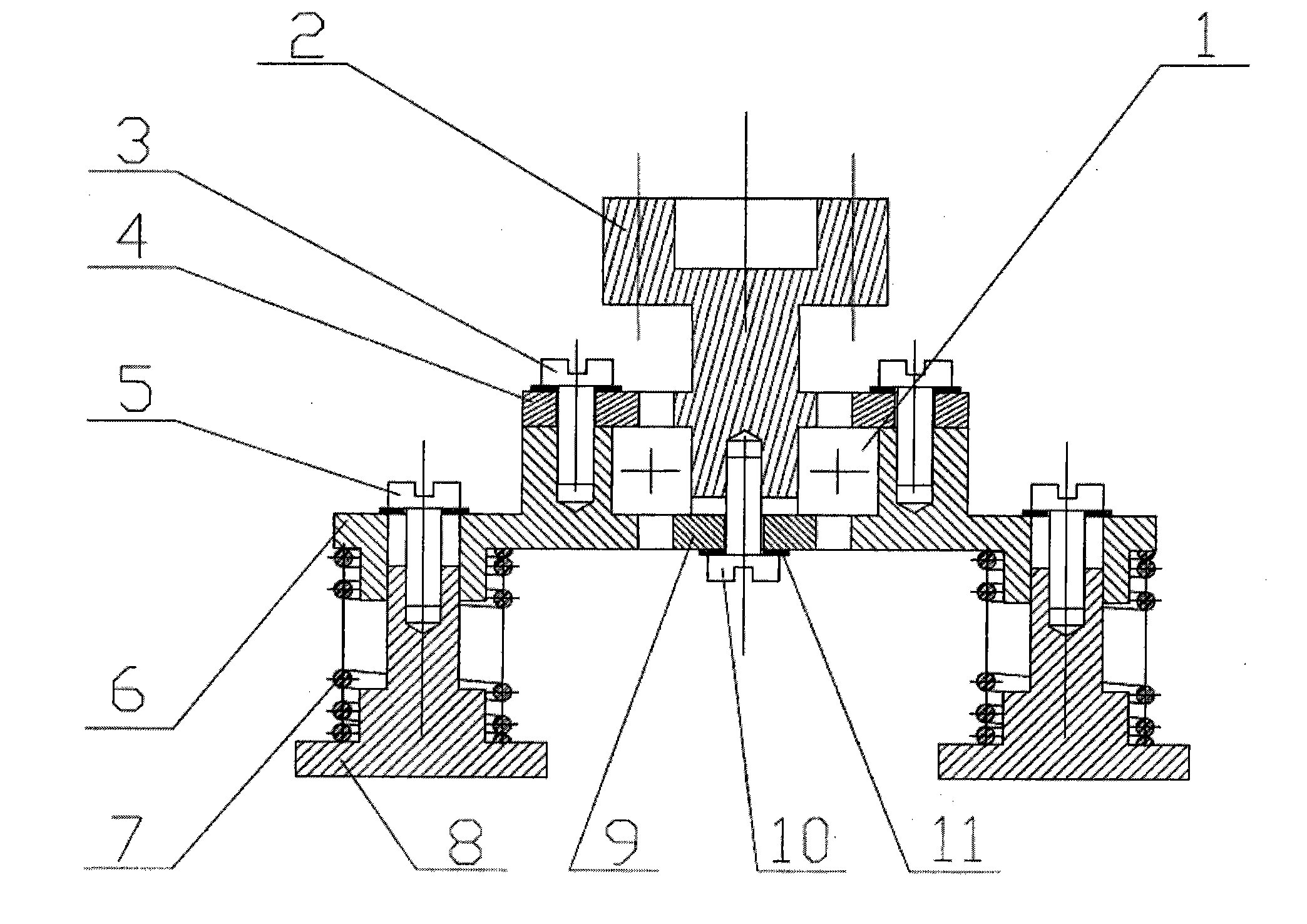 Foot mechanism of torobot