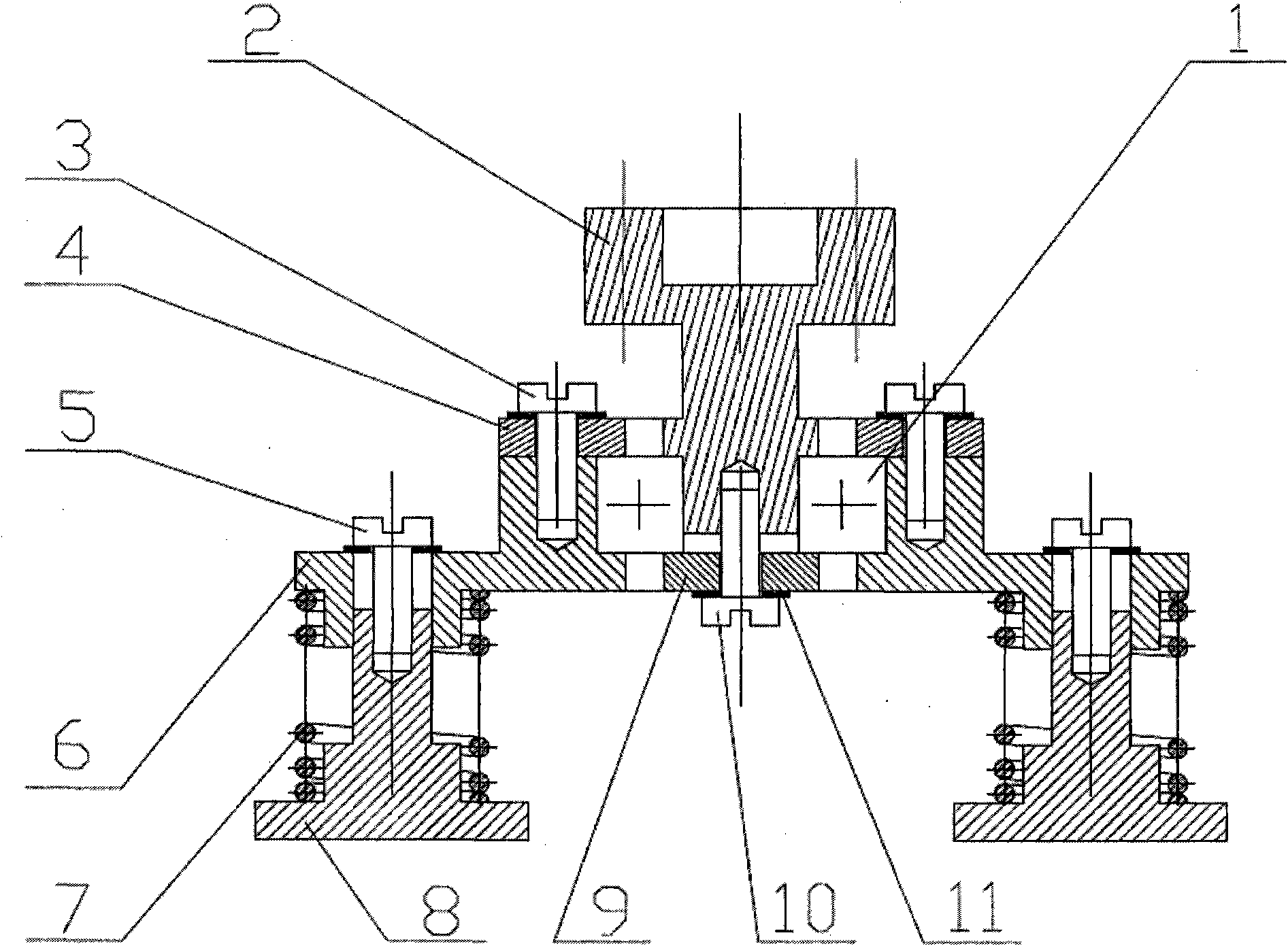 Foot mechanism of torobot