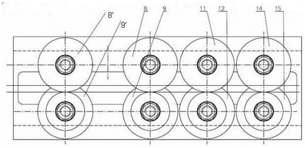 A kind of L-shaped steam seal sheet molding device and production method