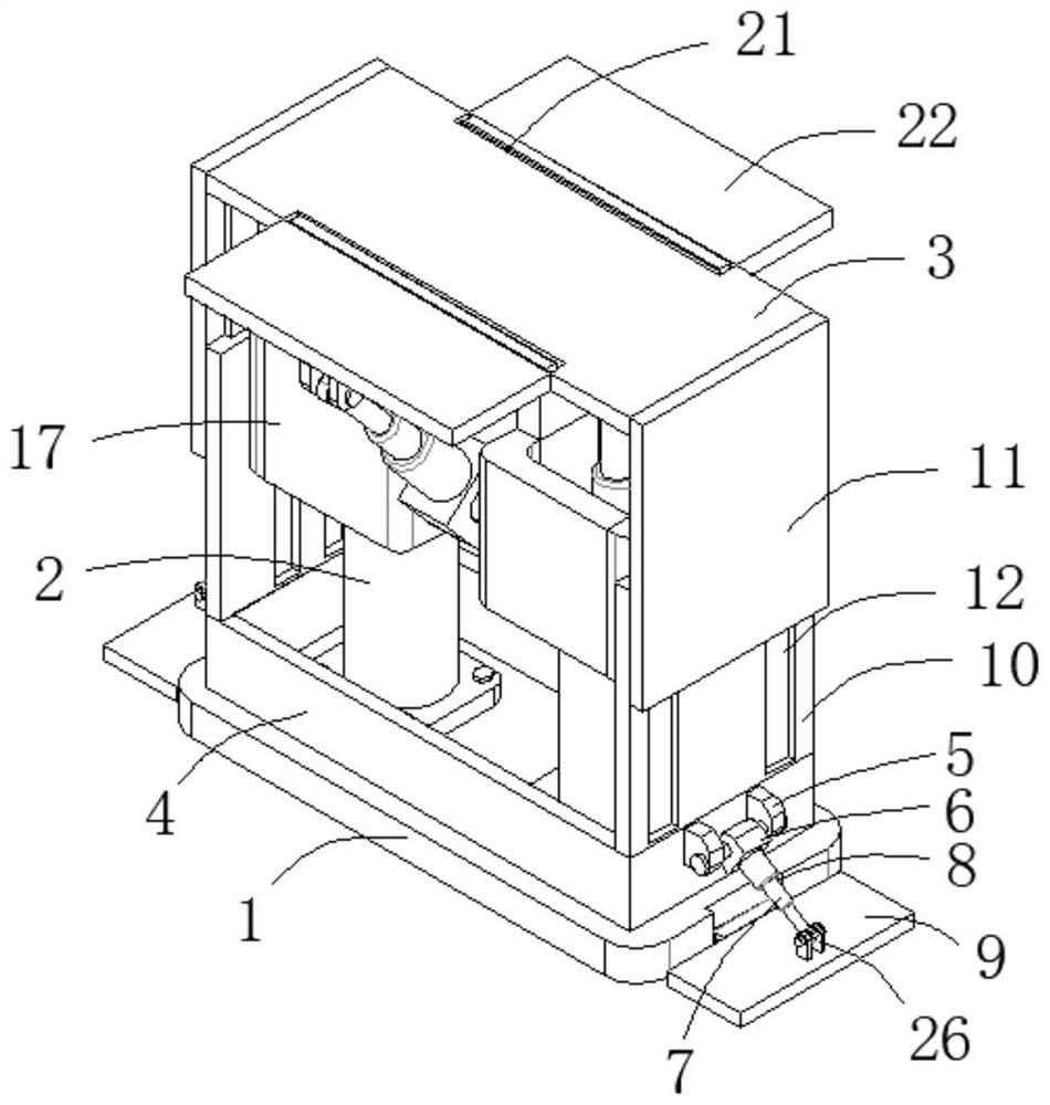 Fully mechanized caving hydraulic support suitable for backward sliding prevention of inclined coal seam