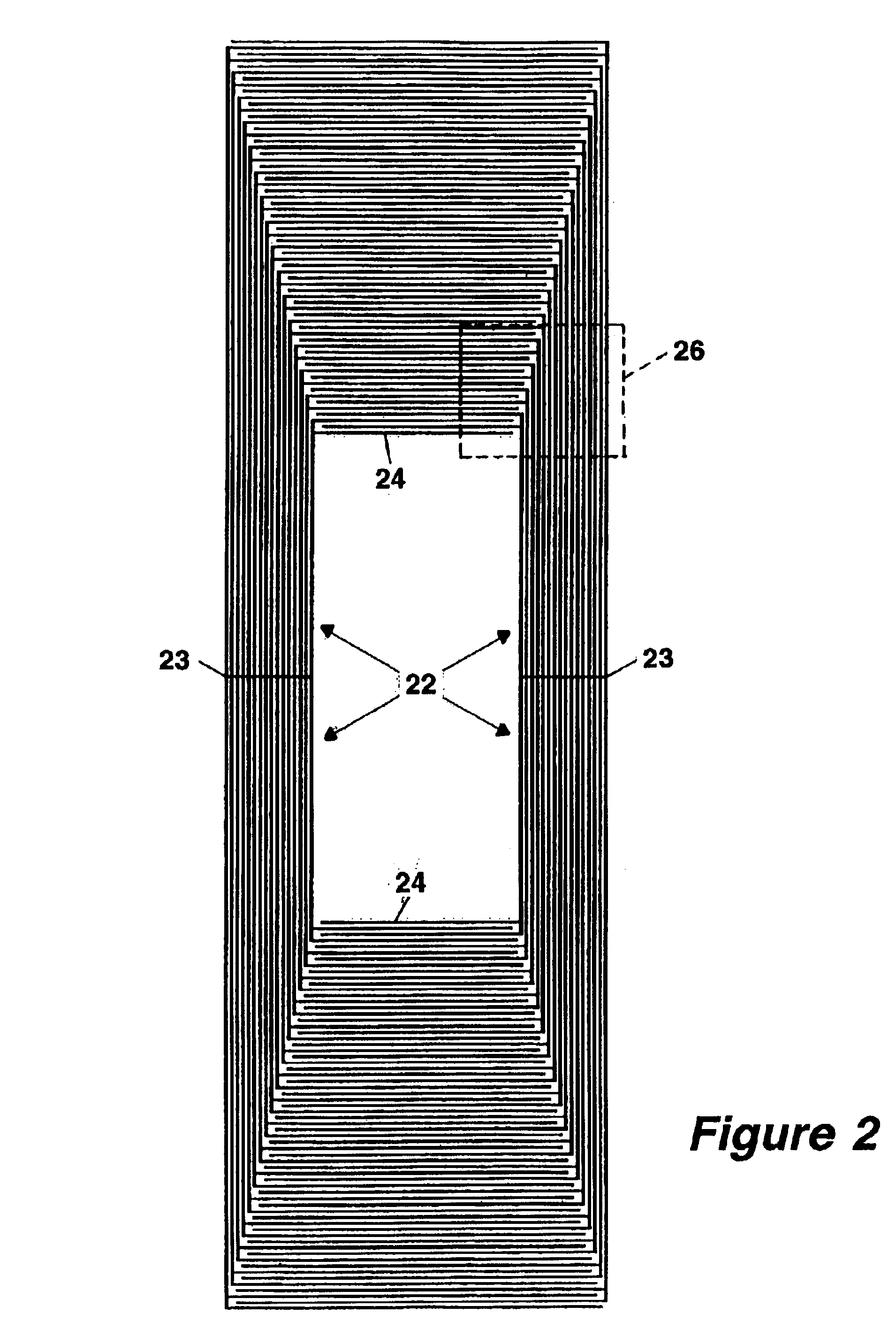 Planar NMR coils with localized field-generating and capacitive elements