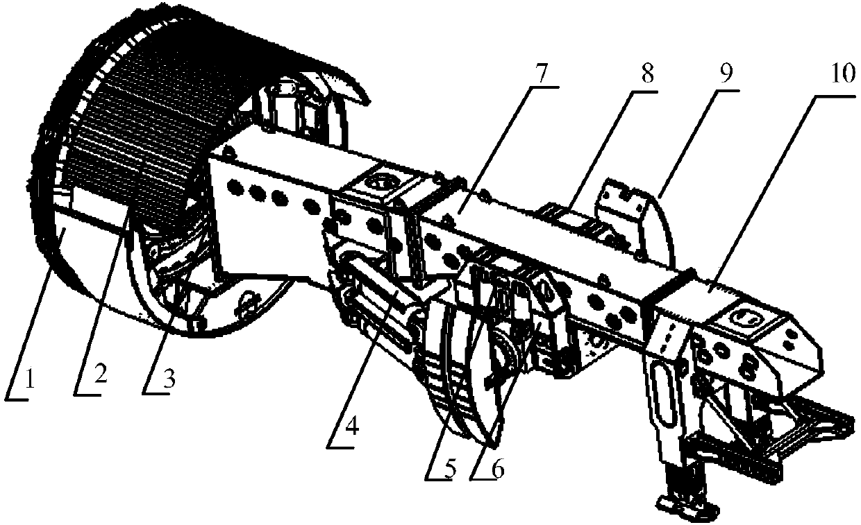 TBM vibration damping control method based on particle swarm optimization algorithm PSO