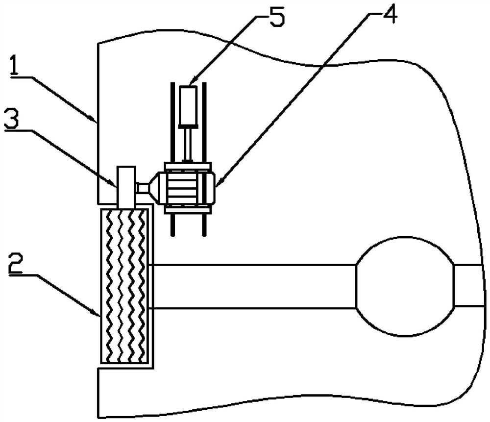 A pure high-speed electric vehicle tire friction regenerative power generation charging system