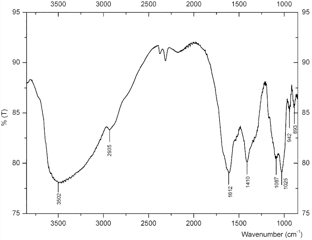 Bismuth alginate and preparation method and application thereof