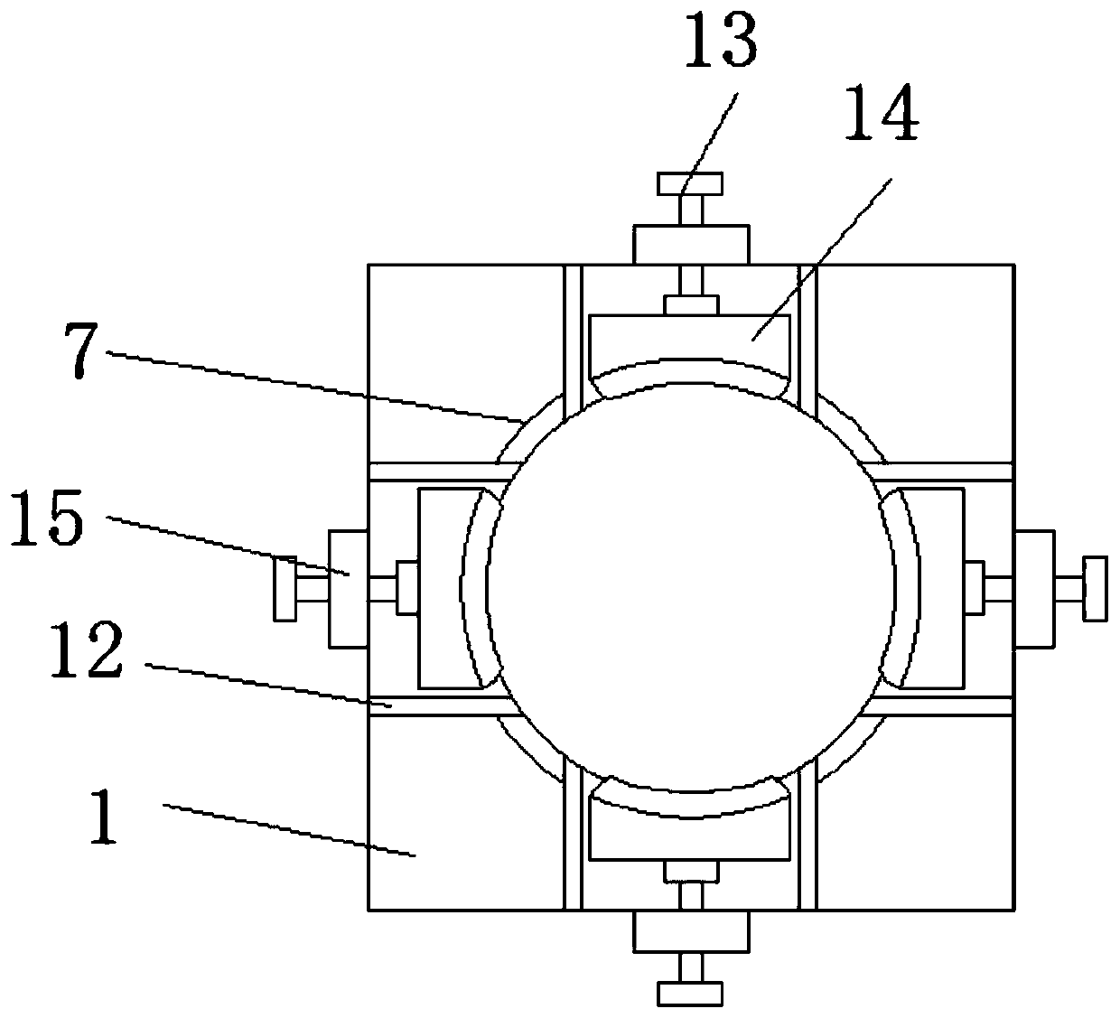 Corn threshing device for agricultural product processing