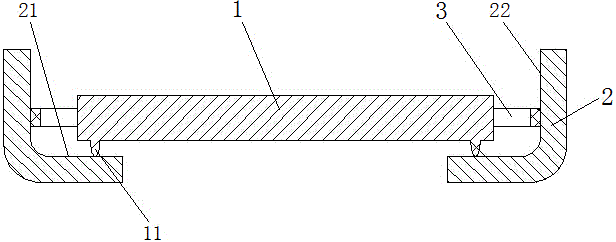 Interior sliding rail structure capable of preventing abnormal noise