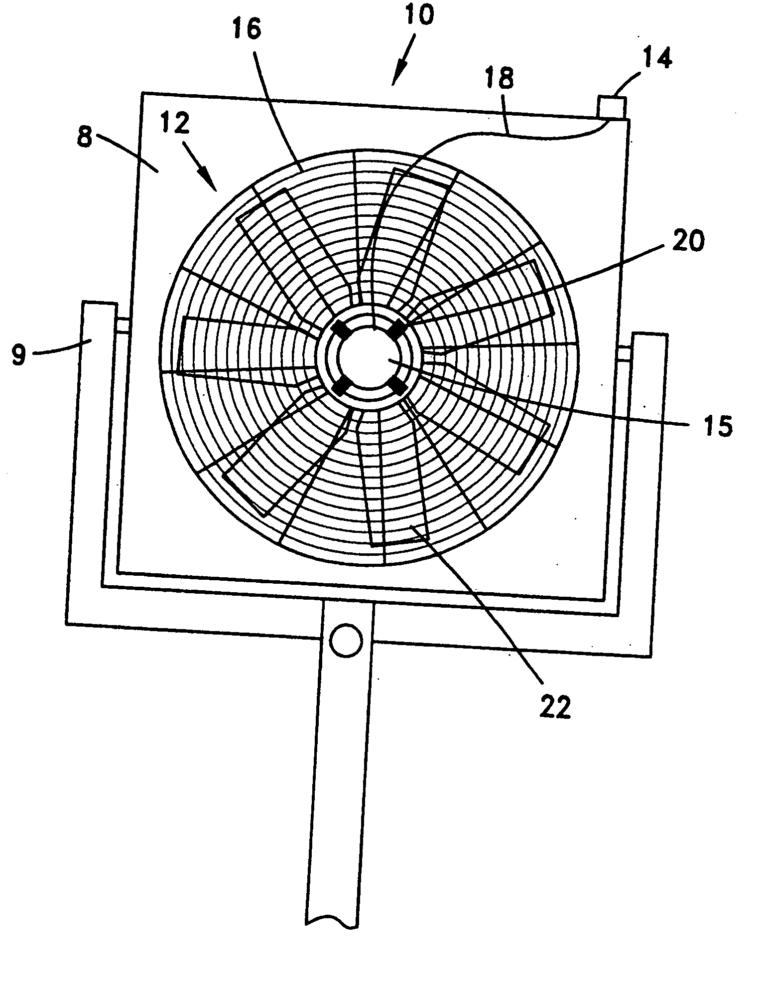 Spray device for cooling cattle in sheds and method of using the same